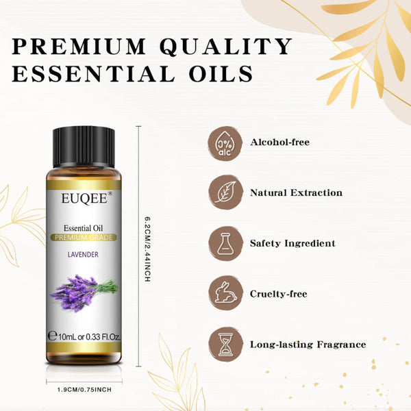 EUQEE 10ml Essential Oils Set
