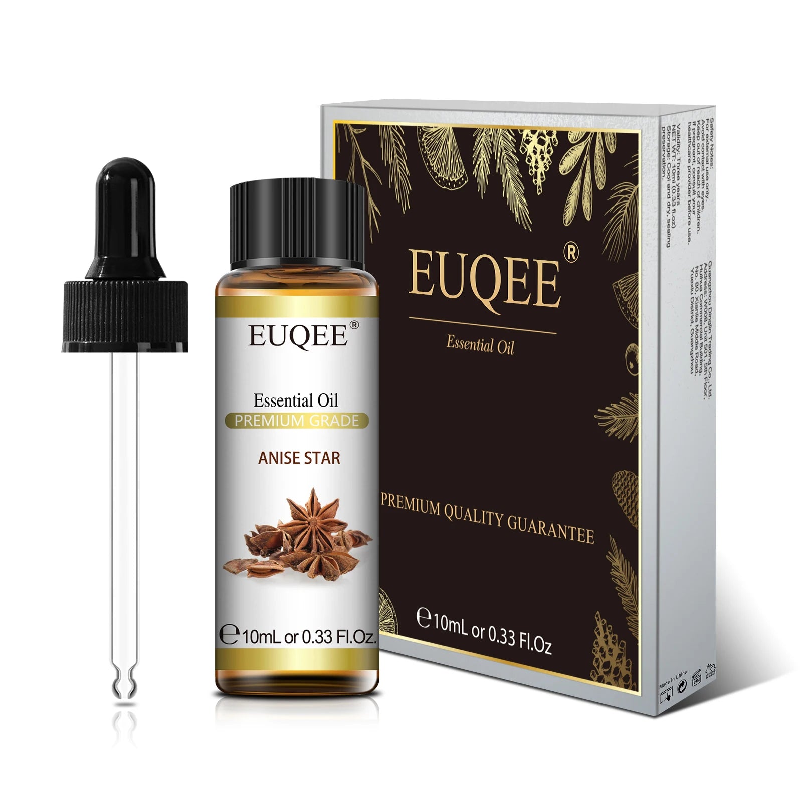 EUQEE 10ml Essential Oils Set