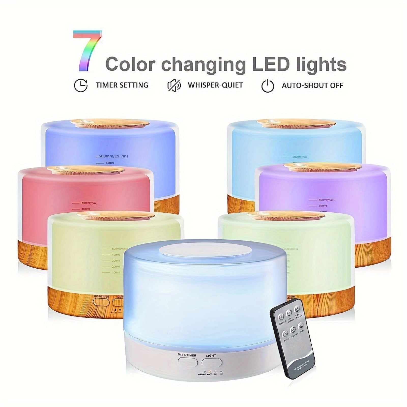 AromaGuard 5-in-1 Essential Oil Diffuser